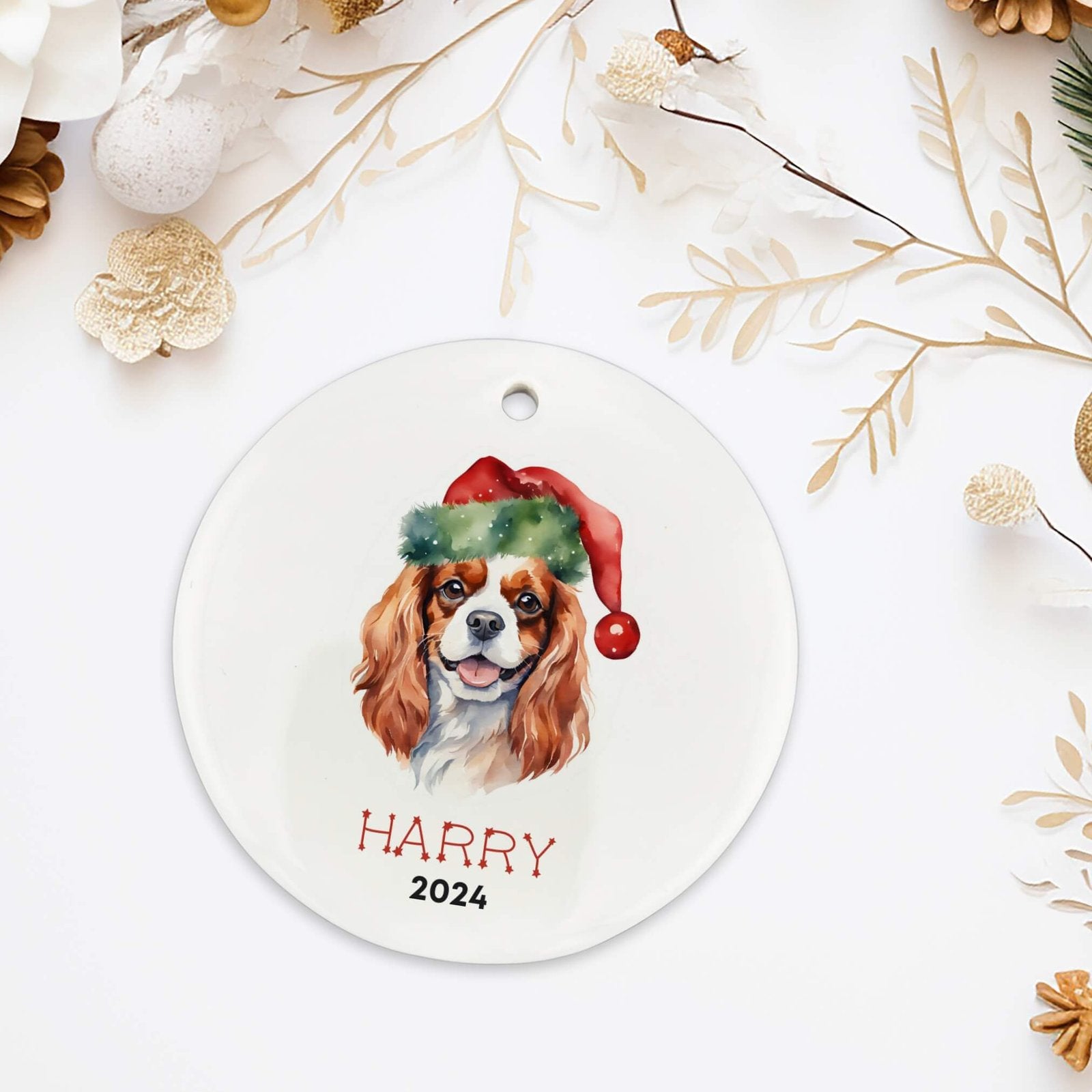 Personalized Cavalier King Charles Spaniel Ornament image 2