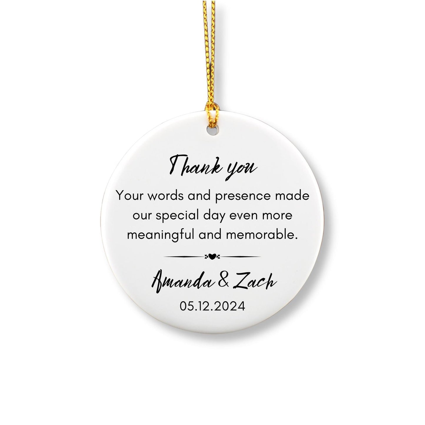 Personalized Officiant Ornament image 2