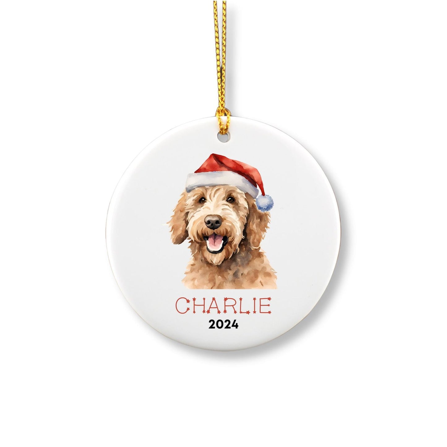 Personalized Labradoodle Ornament image 2