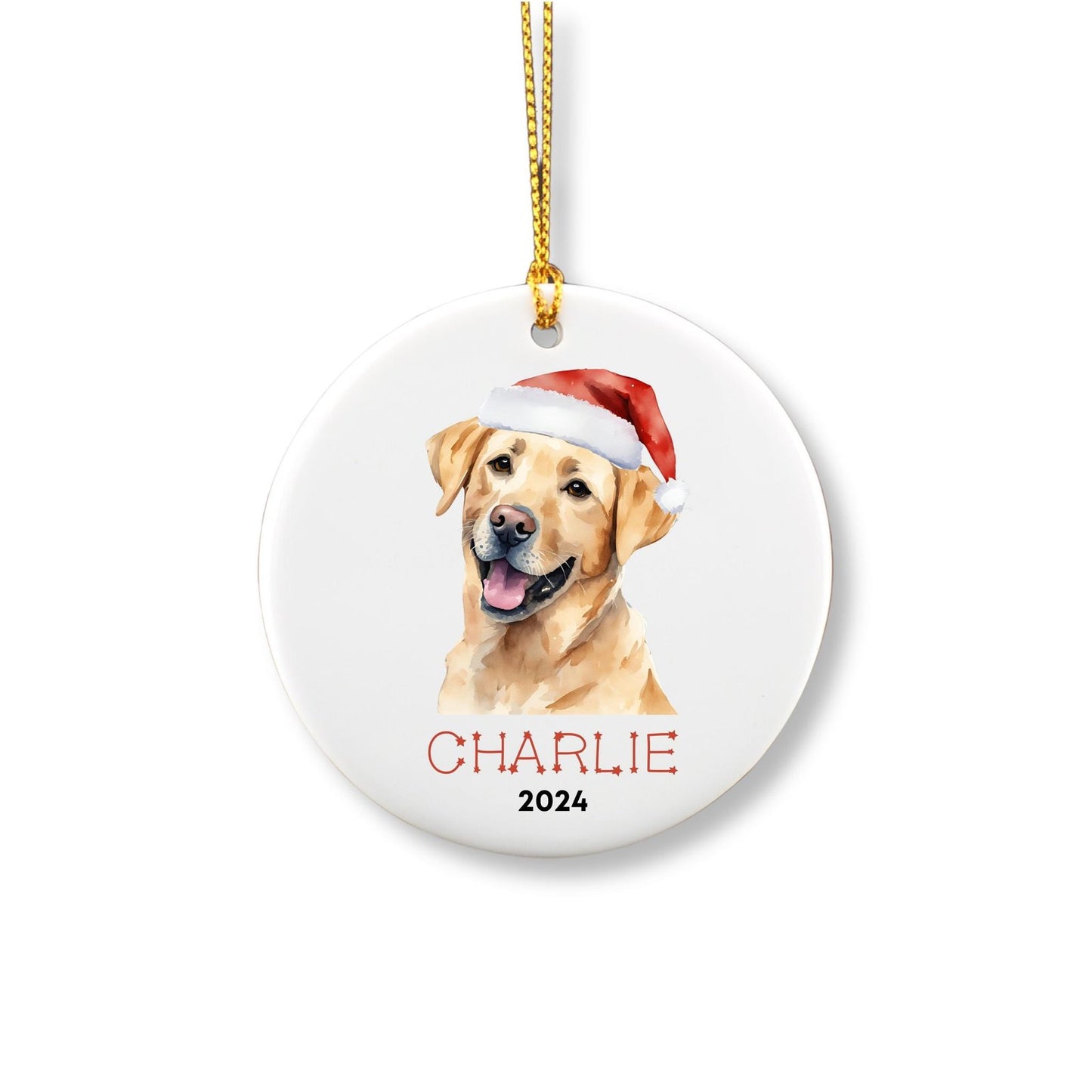 Personalized Labrador Ornament image 2