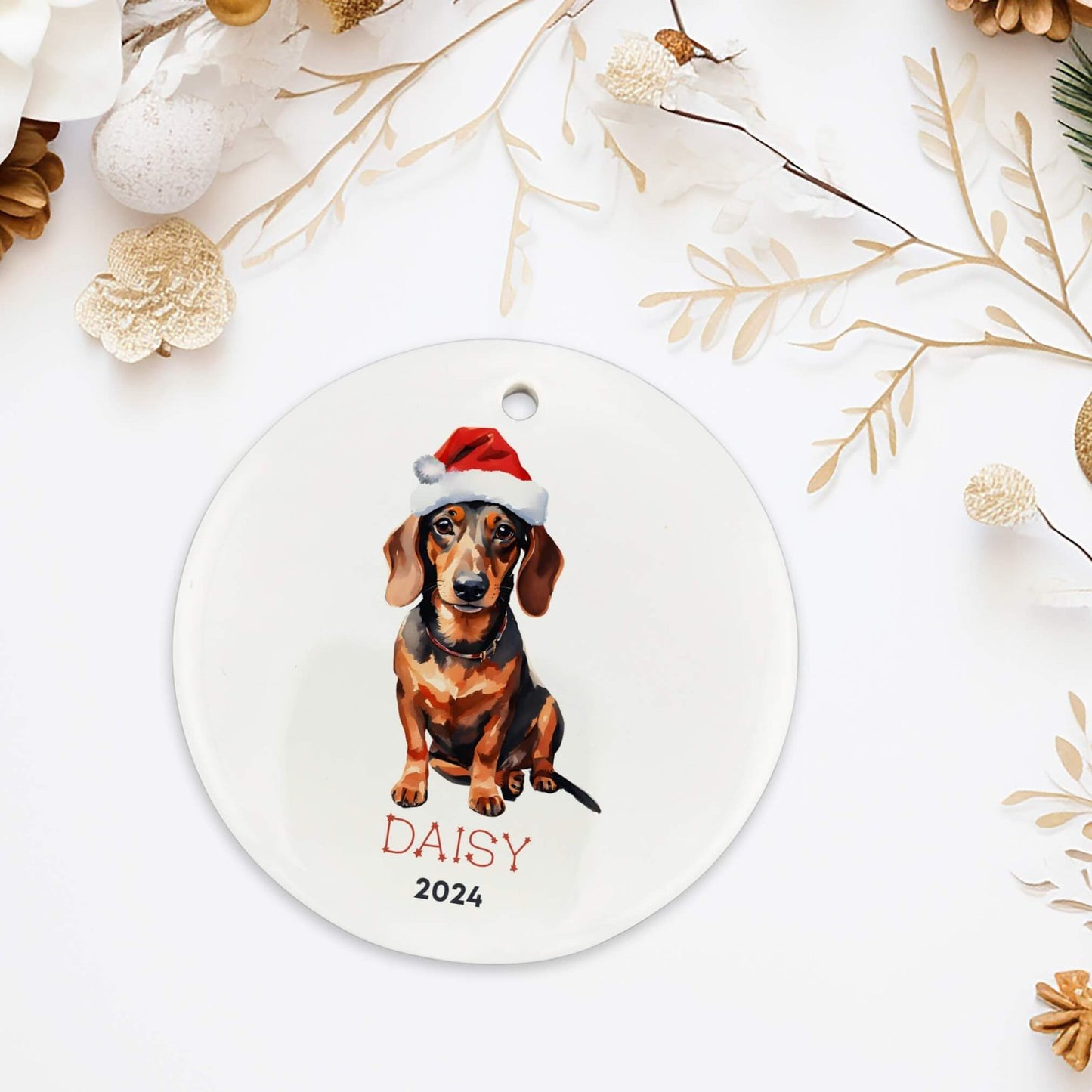 Personalized Dachshund Ornament image 4