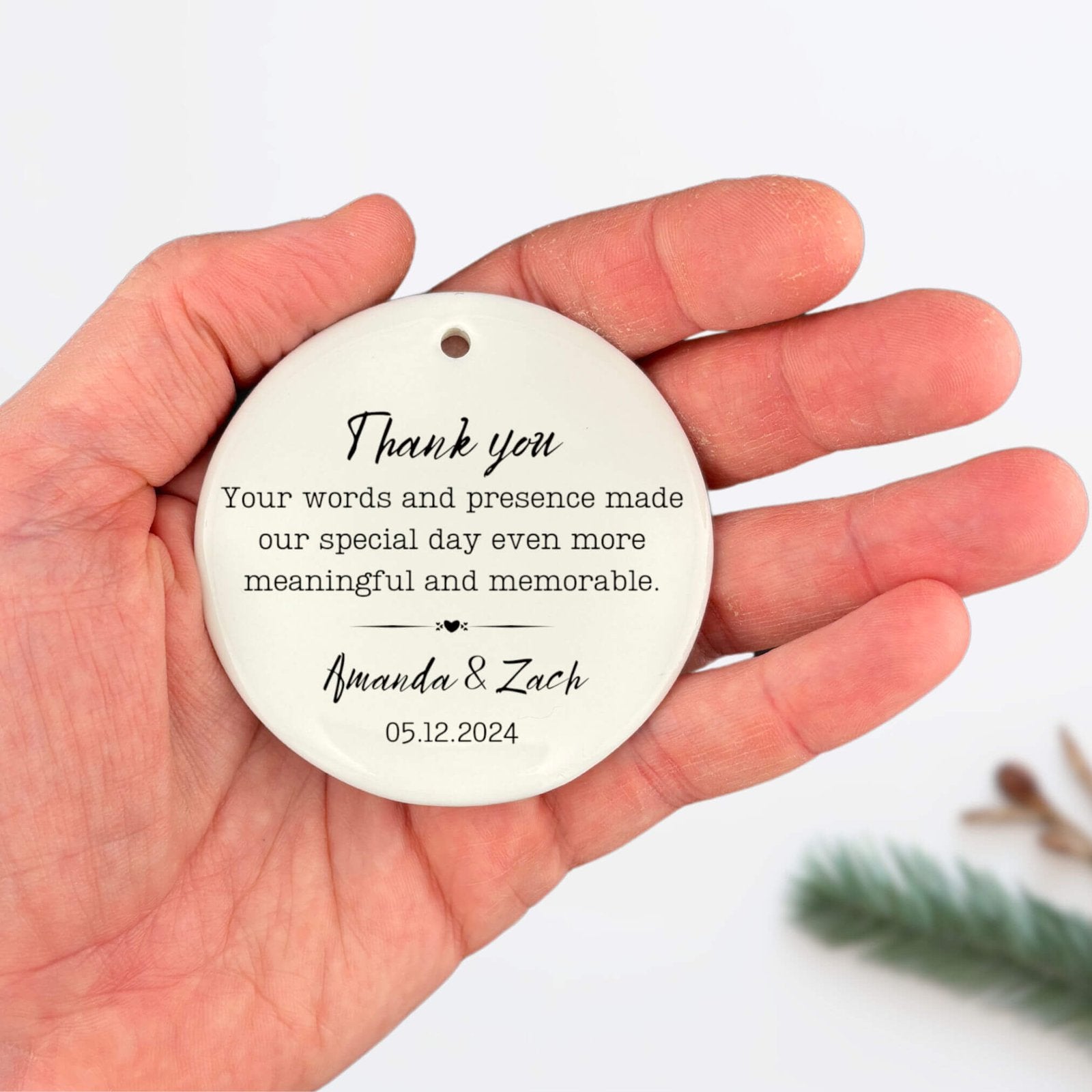 Personalized Officiant Ornament image 5